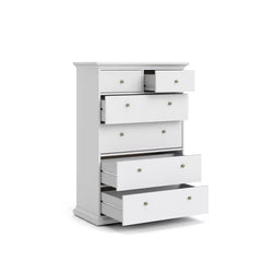 Vilnius 6 Drawer 37.87'' W Chest Neutral Finish and Traditional Design