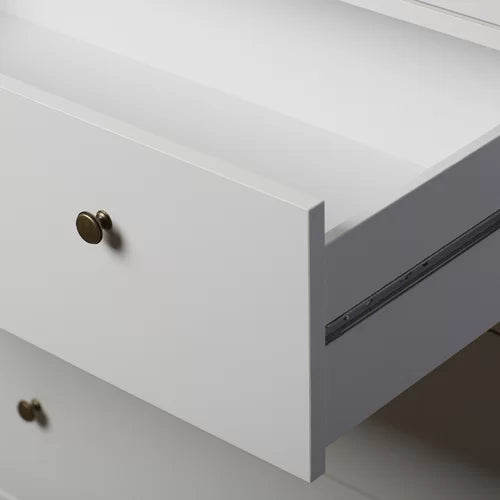 Vilnius 6 Drawer 37.87'' W Chest Neutral Finish and Traditional Design