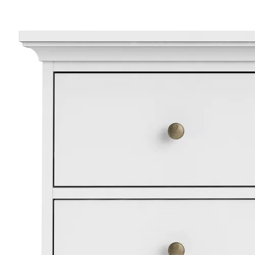 Vilnius 6 Drawer 37.87'' W Chest Neutral Finish and Traditional Design