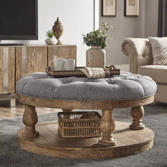 Solid Wood Vince Coffee Table Perfect for Living Room
