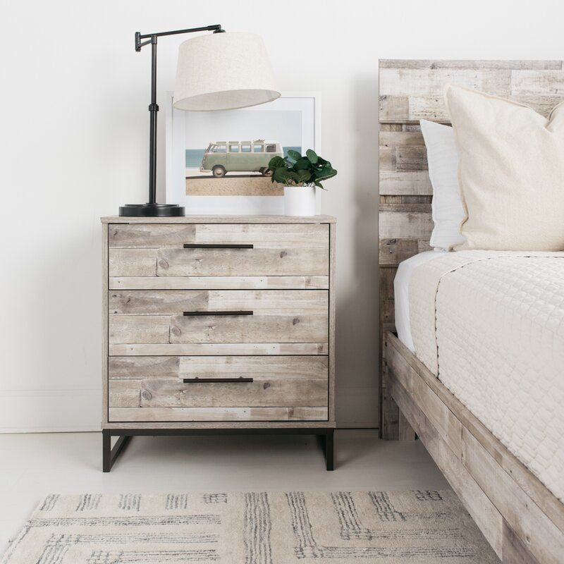 Walden 3 Drawer 28'' W Chest Streamlined Design and a Stunning Two Tone Finish