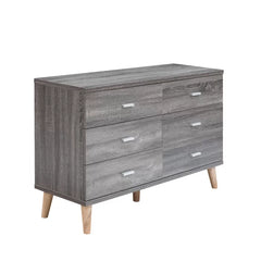 Wallingford 6 Drawer 47'' W Double Dresser Plenty of Room to Store Accessories