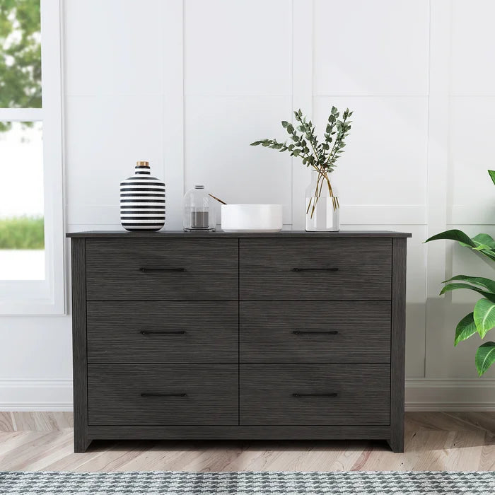 Dark grey oak dresser sale