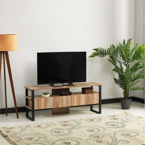 Wardsville Solid Wood TV Stand for TVs up to 55" Mid-Century Modern Design