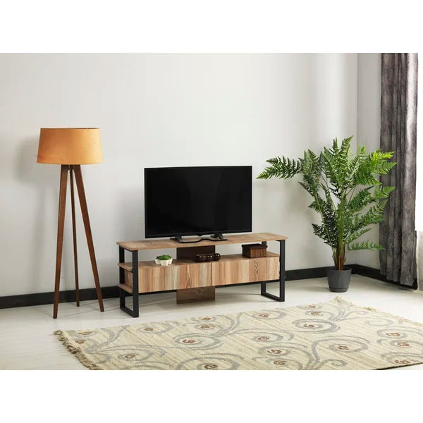 Wardsville Solid Wood TV Stand for TVs up to 55" Mid-Century Modern Design