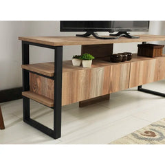 Wardsville Solid Wood TV Stand for TVs up to 55" Mid-Century Modern Design