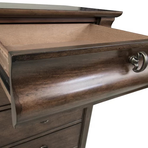 Rustic Cherry Warlick 6 Drawer 26'' W Lingerie Chest Design