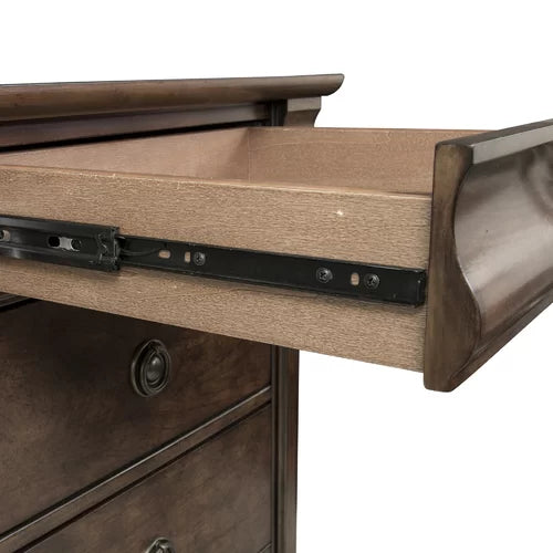 Rustic Cherry Warlick 6 Drawer 26'' W Lingerie Chest Design