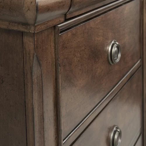 Rustic Cherry Warlick 6 Drawer 26'' W Lingerie Chest Design