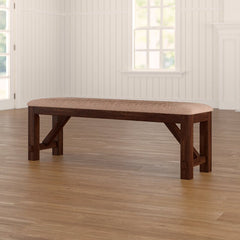 Upholstered Bench Rustic-Inspired Seat Or A Handy Place To Pull Off your Shoes in An Entryway, Adding A Bench to your Home