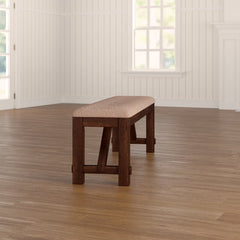 Upholstered Bench Rustic-Inspired Seat Or A Handy Place To Pull Off your Shoes in An Entryway, Adding A Bench to your Home