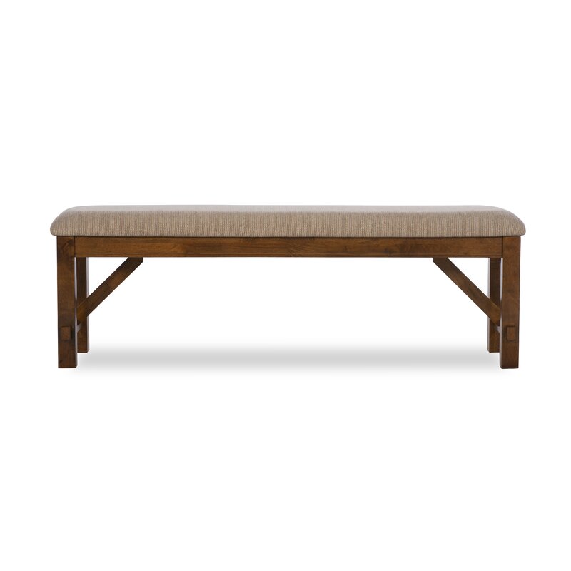 Upholstered Bench Rustic-Inspired Seat Or A Handy Place To Pull Off your Shoes in An Entryway, Adding A Bench to your Home