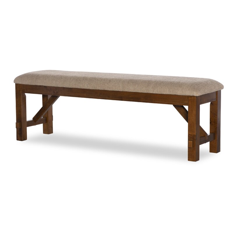 Upholstered Bench Rustic-Inspired Seat Or A Handy Place To Pull Off your Shoes in An Entryway, Adding A Bench to your Home