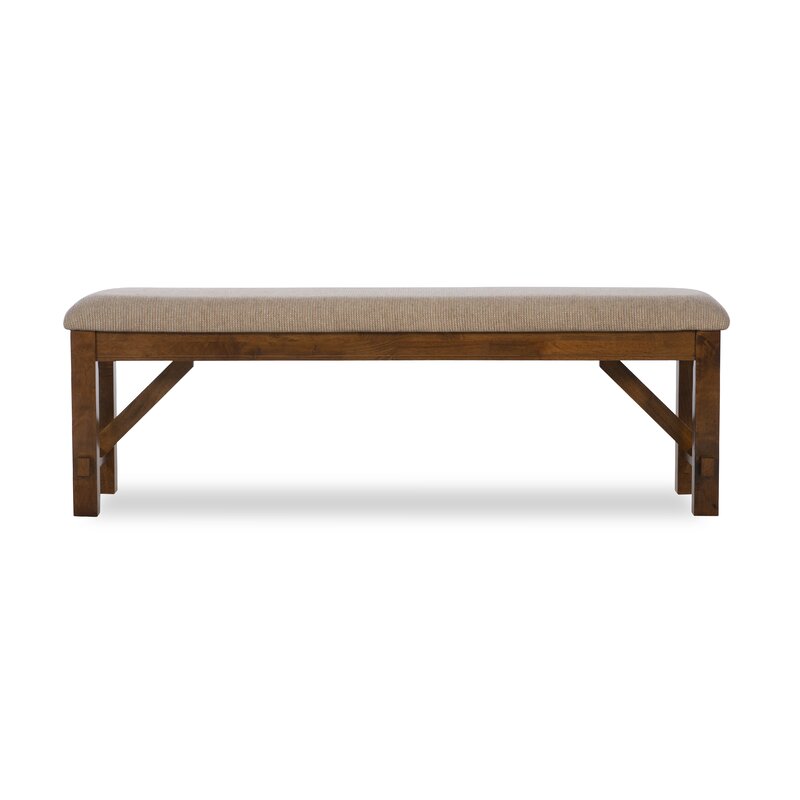 Upholstered Bench Rustic-Inspired Seat Or A Handy Place To Pull Off your Shoes in An Entryway, Adding A Bench to your Home