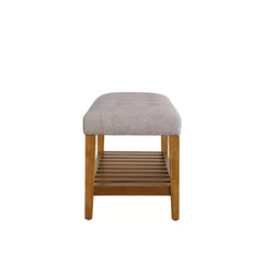 Wood Shoe Storage Bench Perfect For Compliment Any Home Styling Décor