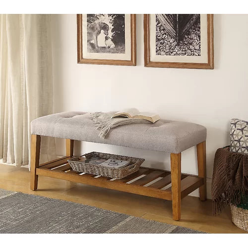 Wood Shoe Storage Bench Perfect For Compliment Any Home Styling Décor