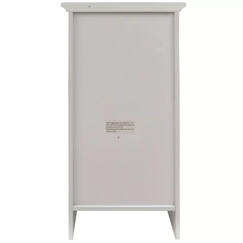 Wayfair Basics 13.37" W x 27.63" H x 12" D Free-Standing Bathroom Cabinet