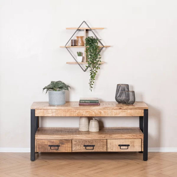 Weathersby Solid Wood TV Stand for TVs up to 65" Perfect Organize
