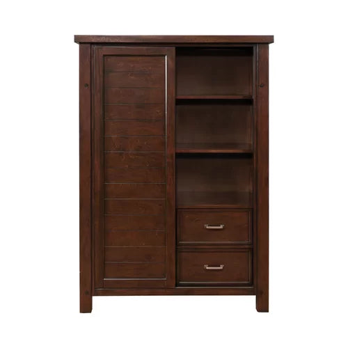 Weaverville 8 Drawer 45.75'' W Solid Wood Gentleman's Chest