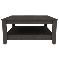 Dark Gray Oak Weddel 34.8'' Console Table Perfect for Living Room