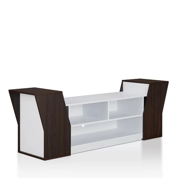 Weidel TV Stand for TVs up to 78" Cable Management Contemporary Style Perfect for Living Room