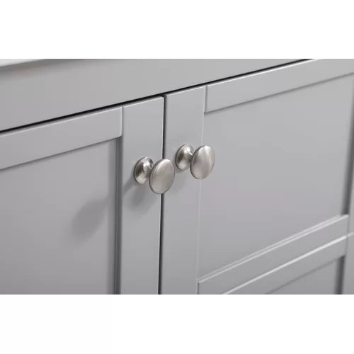 Whalton 30" Single Bathroom Vanity Set Solid and Engineered Wood