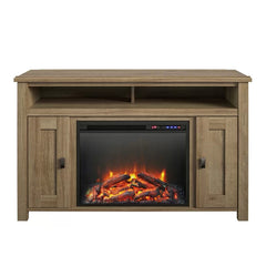 Whittier TV Stand for TVs up to 50" with Fireplace Included Adjustable Shelves