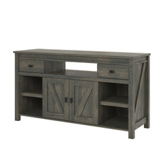 Weathered Oak TV Stand for TVs up to 60" Bring Glam, Contemporary Style