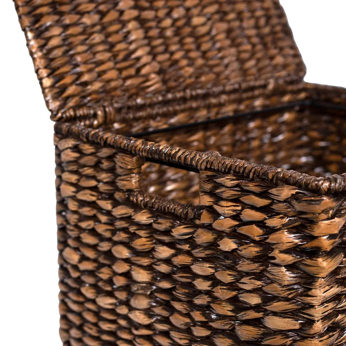 Wicker Basket Adds a Stylish and Decorative Accent Perfect for Organize