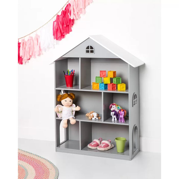 Wildkin 42'' H X 33'' W House Kids Bookcase Perfect Organize