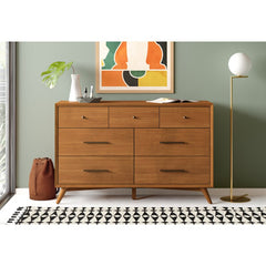 7 Drawer 56'' W Dresser Ideal for Tucking Away the Rest of your Displaced Wardrobe Perfect for Organize