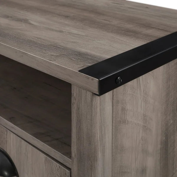 Willisca TV Stand for TVs up to 58" with Fireplace Included Adjustable Shelves and Cable Management