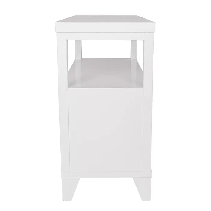 White Wilson 29.5'' Tall 2 - DrawerSolid Wood Nightstand Perfect for Bedside