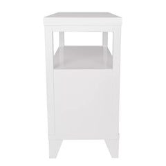 White Wilson 29.5'' Tall 2 - DrawerSolid Wood Nightstand Perfect for Bedside