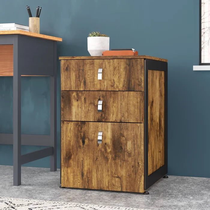 Wilton 17.25'' Wide 3 -Drawer Vertical Filing Cabinet