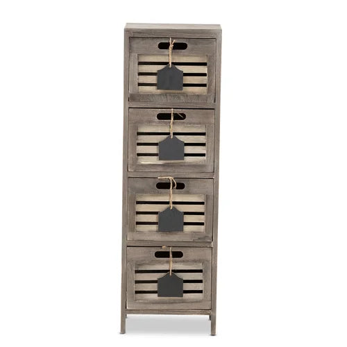 Wiltrude 37.8'' Tall Accent Chest Modern and Contemporary Storage Unit Perfect for Living Room
