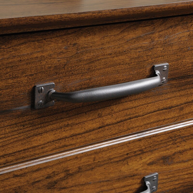 Washington Cherry Winstone 34.5'' Wide 2 Drawer Lateral Filing Cabinet
