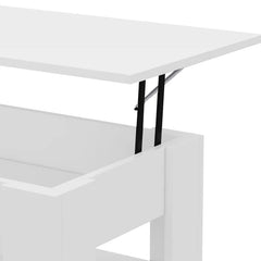 Wood Lift Top Coffee Table Pop Up Coffee Table With Hidden Compartment And Storage Shelf