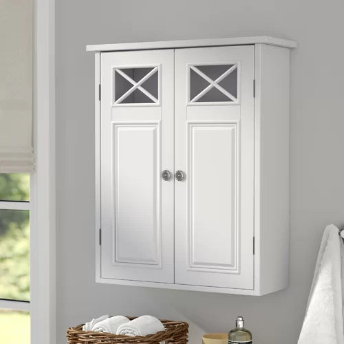 Woodley 20'' W x 24'' H x 7'' D Removable Bathroom Cabinet