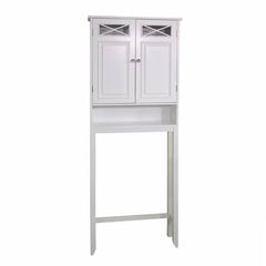Woodley 25'' W x 68'' H x 8'' D Over-The-Toilet Storage Durable Engineered Wood
