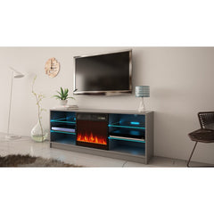 Wrightson TV Stand for TVs up to 65" with Fireplace Included