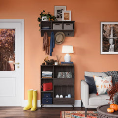 Wysocki 41.56'' Tall Accent Cabinet Particle Board with Veneer Design