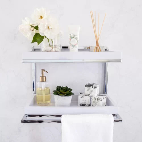 15.88'' W x 13.63'' H x 10.37'' D Wall Mounted Bathroom Shelves