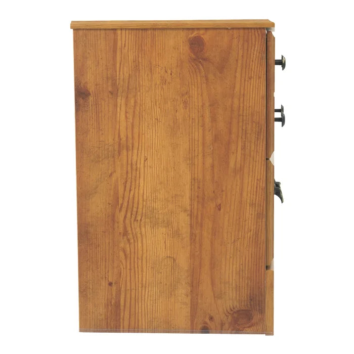 Yandell 24.47'' Tall 2 - Drawer Nightstand in Pine Perfect Organize