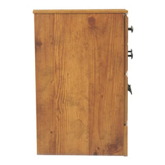 Yandell 24.47'' Tall 2 - Drawer Nightstand in Pine Perfect Organize
