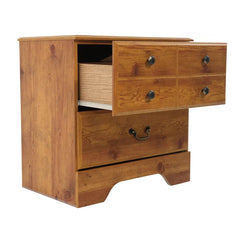 Yandell 24.47'' Tall 2 - Drawer Nightstand in Pine Perfect Organize
