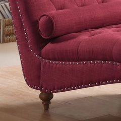 Burgundy Yarmouth Chaise Lounge Perfect for your Living Room