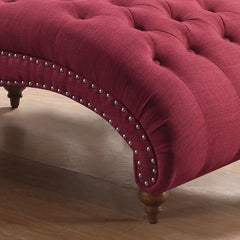 Burgundy Yarmouth Chaise Lounge Perfect for your Living Room