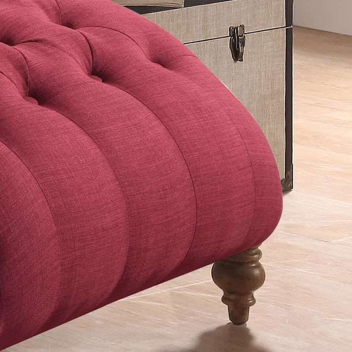 Burgundy Yarmouth Chaise Lounge Perfect for your Living Room