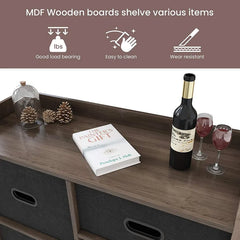 Yoel 33'' Tall Plastic 5 - Drawer Accent Chest Vintage Style Cabinet
